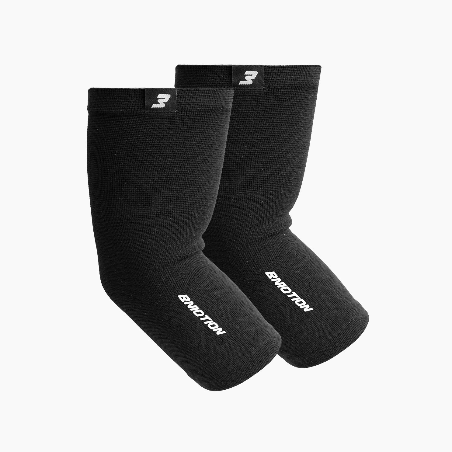 Paar Bmotion Elbow Sleeves in Schwarz, freigestellt